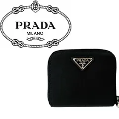 PRADA プラダ ラウンドファスナー2つ折り財布 M522 コンパクト
