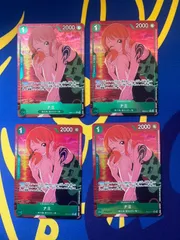 ワンピースカード ナミ R パラレル EB02-017 4枚