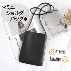 ポシェット サコッシュ ショルダー ミニバッグ 合皮 フェイクレザー 黒 韓国風