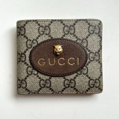 GUCCI グッチ Bee ビー スプリーム コンパクトウォレット／ミニ財布