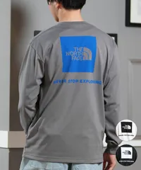 【ムラスポ公式】新品 THE NORTH FACE ザ・ノース・フェイス 長袖 Tシャツ メンズ ロンT ロングスリーブバックスクエアロゴティー NT32442
