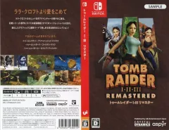 【中古】紙製品 販促POP 「Switchソフト トゥームレイダー I-III リマスター」