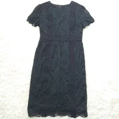 美品  ルイルエブティック  RUIRUE BOUTIQUE   総レースワンピース   冠婚葬祭   パーティー