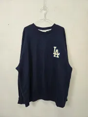 MLB LA ドジャース ネイビー パーカー Tシャツ