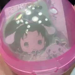 サンリオ プリキュア ラバーキーリング シナモロール ガチャ 人形 ポーチ