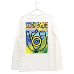 LOEWE (ロエベ) エルンバックプリント長袖Tシャツ カットソー ホワイト H6299950CRのサムネイル