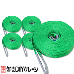 運搬用スリング 2t ベルトスリング 6ｍ 耐荷重 2000kg 5本 繊維ベルト 吊りベルト 玉掛け クレーン 帯ベルト 吊り上げ 運搬作業 土木 業務用 吊り具