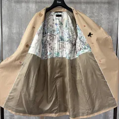 Paul Smith Black　トレンチコート　2B ダブル　ベルト　裏地花柄