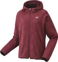 【新品・5営業日で発送】YONEX ヨネックス ウィメンズ__ニットウォームアップパーカー (58112) 色 : ダークワイン サイズ : S 