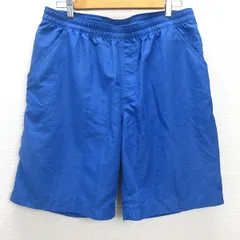 G■ノースフェイス/THE NORTH FACE マウンテンカラーショーツ/A3XT【M】青/men's/54【中古】■