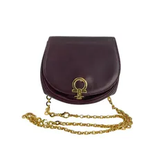 Ferragamo ガンチーニ ショルダーバッグ レザー