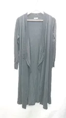 ◇ RESEXXY リゼクシー 長袖 ロングカーディガン サイズF ブラック レディース E  【1407180041486】