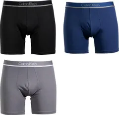 履き心地◎ ボクサー パンツ メンズ  カルバンクライン CALVIN KLEIN 下着 3枚 S71-76cm・M81-86cm・XL101-107cm 930088