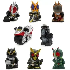 【中古】トレーディングフィギュア 全8種セット 「仮面ライダー ソフビコレクション 9」