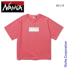 【新品】 ナンガ  エコハイブリッドボックスロゴルーズフィットティー N2500-1M025Z アウトドア ウェア トップス ユニセックス NANGA