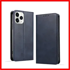 【セール中】 iPhone 11Pro_ブルー 【KWATUNG】iphone 11proケース手帳型 レザー iphone11proケース 手帳型 軽量 放熱