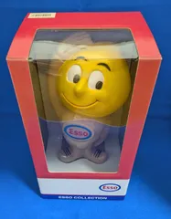 エッソボーイ　ESSO BOY　陶器　灰皿　アッシュトレイ 〇Ka右1024 ESSO エッソ オイル缶型 灰皿 アッシュトレイ - メルカリ
