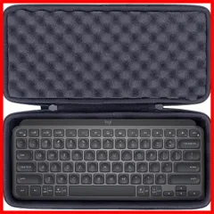 logicool ロジクール 互換品 MX KEYS mini 収納ケース KX700GR/KX700GRd ミニマリスト ワイヤレス co2CREA イルミネイテッド キーボード、ブラック（ケースのみ）