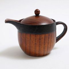 木製（トチノキ） 急須 本漆塗 くりぬき - メルカリ