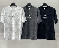 春夏 カジュアルシャツ 半袖 メンズ丸首Tシャツ 涼しい 通気 絞り染め おしゃれ 大きいサイズ