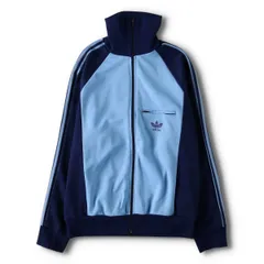 古着 70~80年代 アディダス adidas VENTEX社製 ジャージ トラックジャケット フランス製 メンズS相当 ヴィンテージ/evb031042