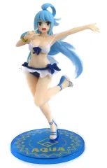【中古】フィギュア アクア 「この素晴らしい世界に祝福を!3」 Coreful フィギュア アクア～水着ver.～ タイトーオンラインクレーン限定
