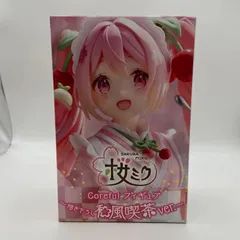 未開封　桜ミク　Coreful　フィギュア　描き下ろし和風喫茶ver.　プライズ　フィギュア　タイトー　（ME27-2246）