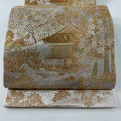 3781) ▧ 袋帯 （正絹）▧ 「じゅらく織物」｜レディース 