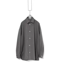 THE RERACS グレー スタンドカラーシャツ サイズ44 22ss 2025年最新