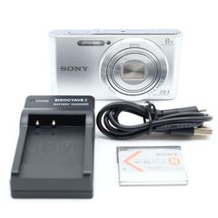 ≪美品≫ SONY Cyber-shot DSC-W830 ボディ シルバー #20250601-1905