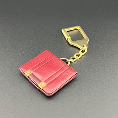 GIVENCHY ジバンシー バッグ型 キーホルダー キーリング レッド