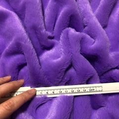 ✅即決可　160㎝×50㎝　アメジスト　ファー生地　ボア生地　ぬい服服　あんスタ