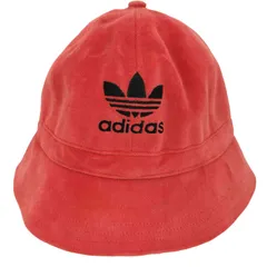 アディダスオリジナルス adidas Originals ロゴ刺繍 パイル地 ベルハット バケットハット メンズ L 