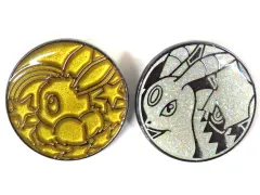 【中古】バッジ・ピンズ イーブイ＆ブラッキー＆ダークライ ポケモンコイン柄ピンズ2個セット 「ポケモンカードゲーム ポケカグッズくじ2022」 G賞