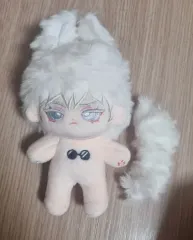 呪術廻戦 物性 綿人形 10cm 五条 悟 ゴツゴツしています トイスケルトン入りぬいぐるみ