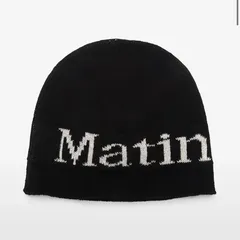 希少Matin Kim正規品ビーニー 未使用 タグ/ショッパー付き 希少Matin Kim正規品ビーニー 未使用 タグ/ショッパー付き 希少