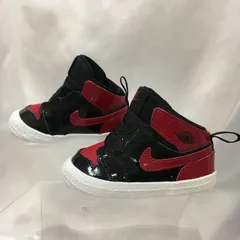 【三沢店58-0-0814】ナイキ ジョーダン ベビーシューズ NIKE JORDAN 1 CRIB BOOTIE BRED NIKE ナイキ AT3745-063 エア ジョーダン 1 レトロ ハイ OG Crib 'パテント ブレッド