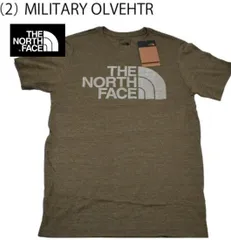 【新品】THE NORTH FACE ノースフェイス 半袖 Tシャツ カーキ SS HALF DOME TEE ハーフドーム ロゴ メンズ ショートスリーブ 　【2】NF0A4M4E DVF/MILITARY OLVEHTR《2ｰM》