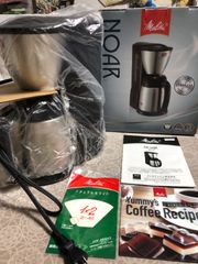 メリタ コーヒーメーカー NOAR（ノア）SKT54-1-B  ブラック 【中古・未使用品】