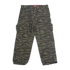 Supreme シュプリーム カーゴパンツ 24SS CARGO PANT Olive Tiger Camo カーゴ パンツ オリーブ タイガー カモ 迷彩 オリーブグリーン系 36【中古】