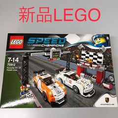 正規品 新品未開封 LEGO レゴ スピードチャンピオン 75912 ポルシェ 911 GT フィニッシュライン　廃盤品 DB-027-F ※ミニフィグ　ドライバー　レーサー　車　レースカー　乗り物 372