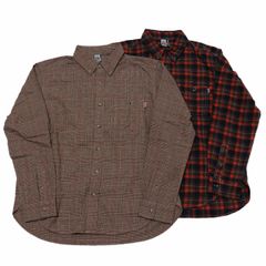 CHUMS チャムス CH02-1202 ネルシャツ　チェックシャツ　シャツ　ボタンダウンシャツ　アウトドア