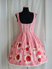 イノセント ザ・ワールド イチゴ タルト コルセット JSK