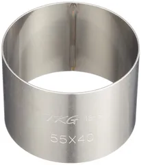 【新着商品】φ55×H40mm 18-8ステンレス アルゴンセルクルリング丸型 日本製 業務用 WSL9906 遠藤商事