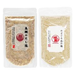 国内産の高級魚介の旨味 はぎの食品 真鯛のだし塩１パック のどぐろ だし塩１パック ２種セット簡単 溶かすだけ 混ぜるだけ 美味しいスープ 料理に旨味 ギフト 手土産