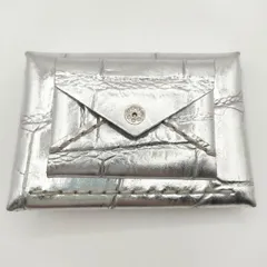 [新品•未使用] eb.a.gos エバゴス　キャンパス×レザー三折り財布 ebagos ブライドル 三つ折り財布 NATURAL エバゴス | マドリガル