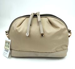 【新品】ショルダーバッグ ポシェット 小さめ（ベージュ）