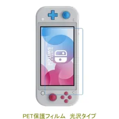 【2枚】 Nintendo Switch Lite 2019年 【PET素材】 液晶保護フィルム 高光沢 クリア F597