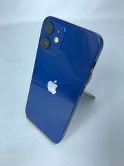 【中古・バッテリー劣化・画面キズ有・フレームキズ有】iPhone 12 mini 128GB ブルー simロック解除済
