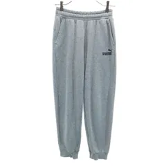 PUMA プーマ スウェット ジョガーパンツ 160 グレー キッズ 古着